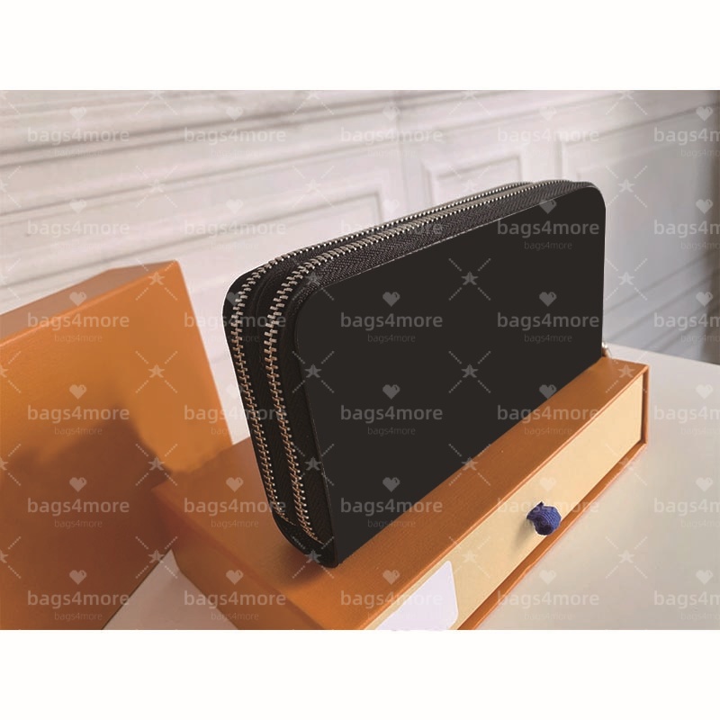 Portefeuille unisexe Double Zips pour les petits portefeuilles pour hommes et femmes avec fermetures à glissière