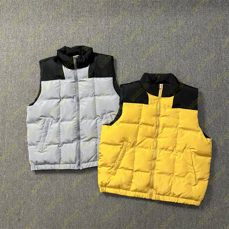 Designer Mens Wanotcoat Cotton Veste d'hiver veste hip hop masqueur parker couleurs de couleur massif