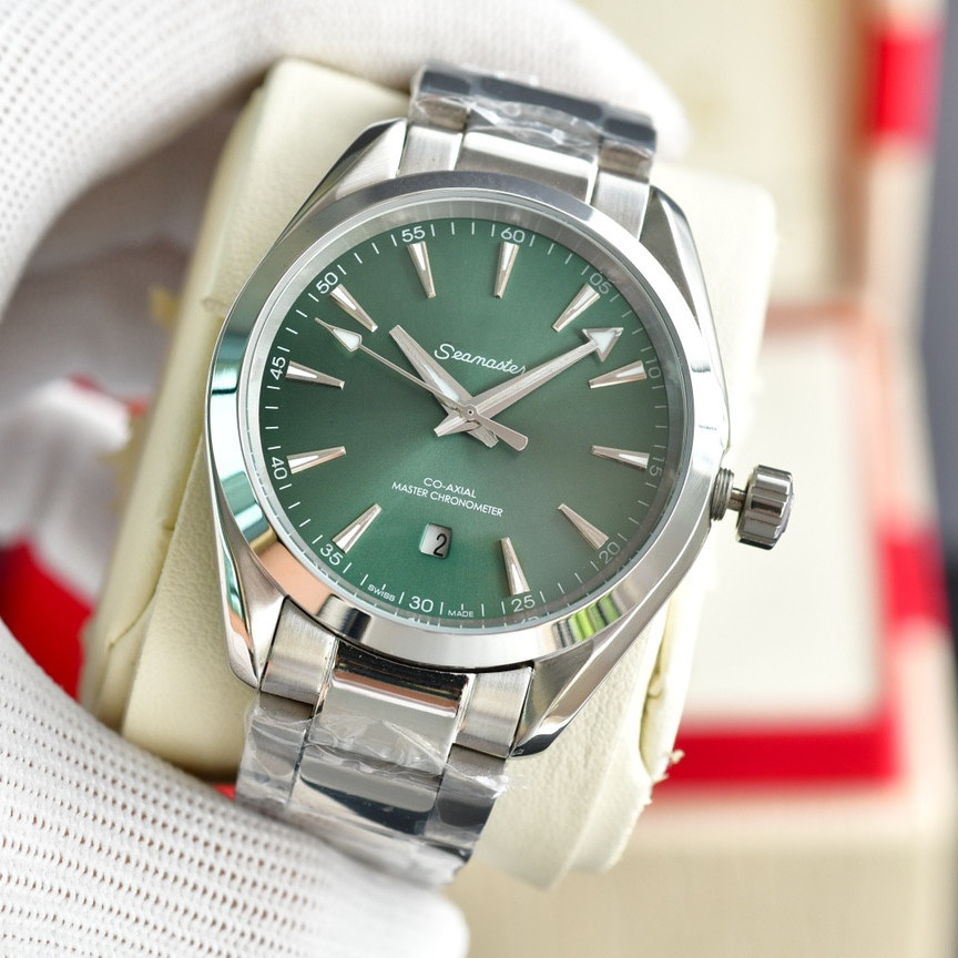 Jason007 OMEA Sea master Series High Quality Watches Men Designer Mechanical Waterproof Stainless Steel Strap Sapphire Mirror Luxury Mens Watch Mont