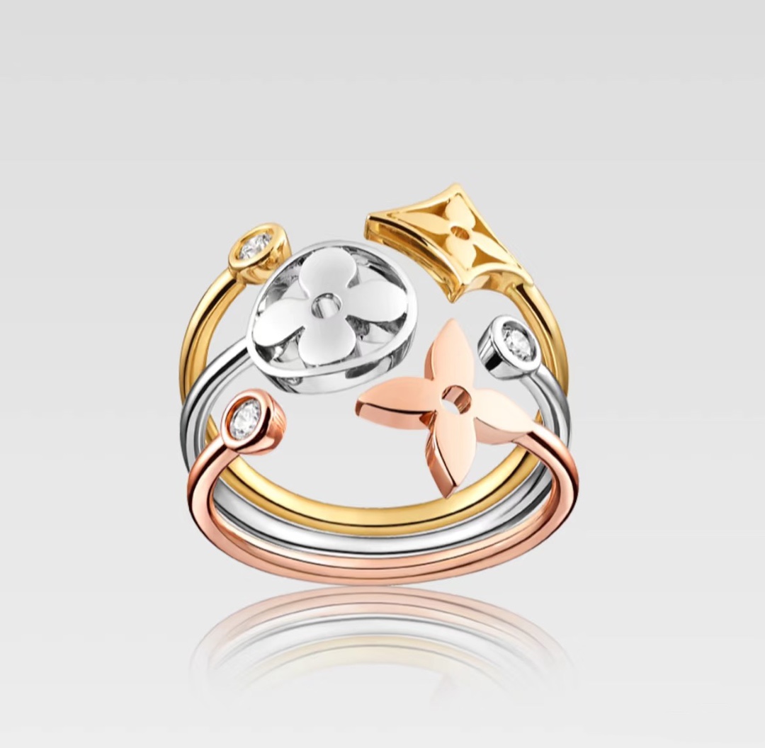 Open uniform size Ring Designer Ring Rings Jewelry Couple Rings Workmanship Personality Letter Design Rings Gifts Jewelry Bridal Versatile Styles