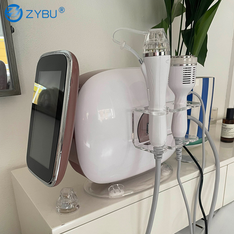 2 en 1 RF fractionnaire Miconeedle froid marteau cutanage Resserrer les micro-aiguilles radiofréquences de beauté machine de beauté Salon Spa Éli