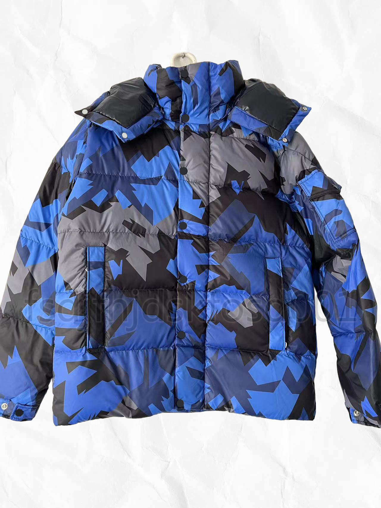 Multiple styles arm Pocket Badge Mens Down Jacket Fashion Designer puffer jacket Winter Hooded down jackets arm have NFC Detachable Hat warm coat-image-803333750