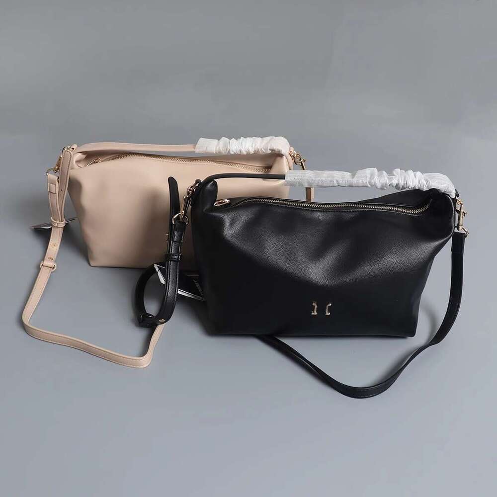 Meitang Series Luxury Metal Large Capacity Underarm Crossbody Bag Detachable Shoulder Strap Handbag B5