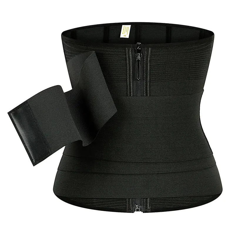 9 Steel Bones Waist Trainer Body Shaper Adjustable Belly Tummy Control Snatch Me Up Wrap Stretch Bands Slim Body Shaper Women 250814