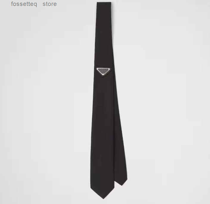 Wth BOX Mens Triangle necktie mens bolo designer men teenager formal clothes mini ladies fashion black neck tie Z250819-image-1071816228