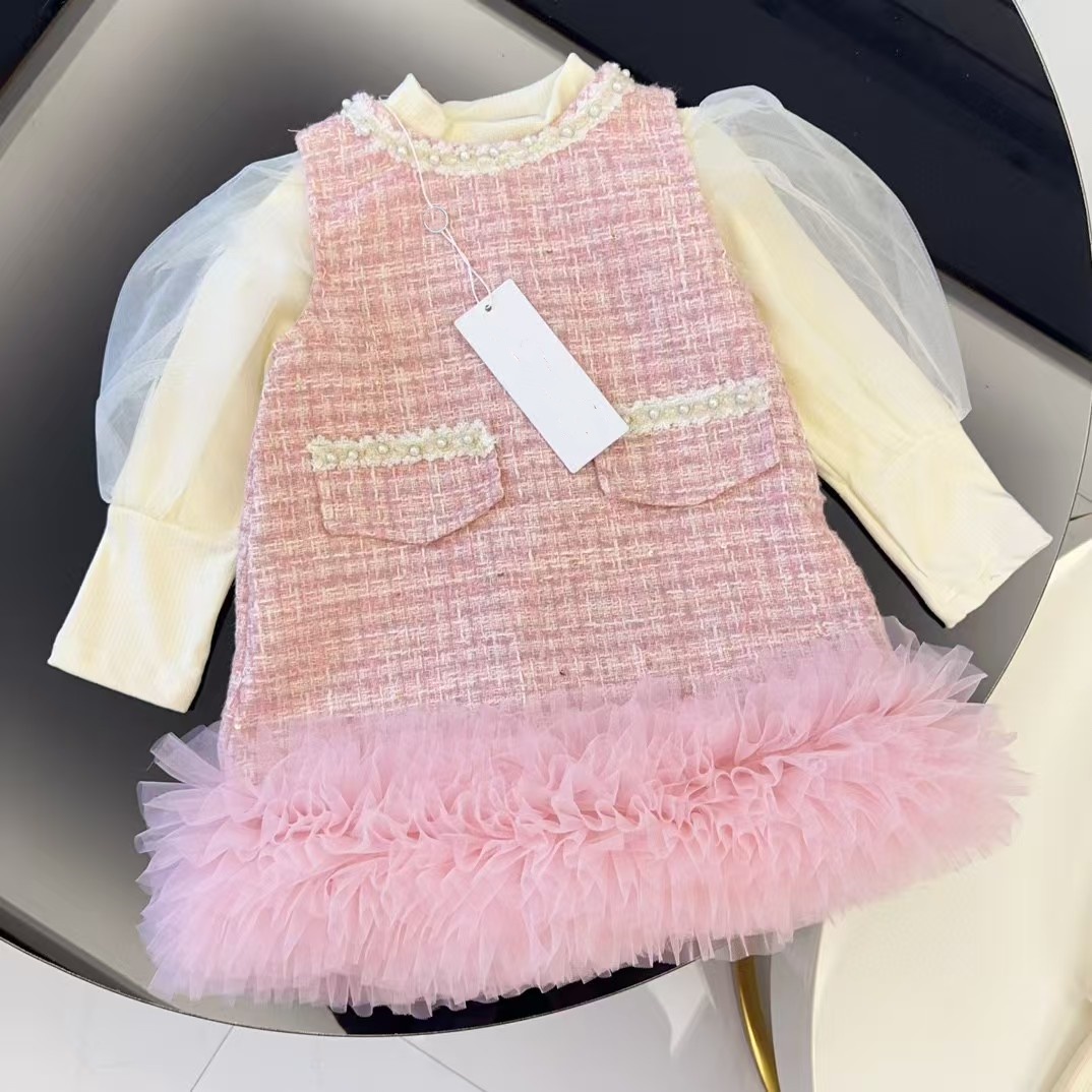 Les vêtements de créateurs pour enfants ensemble sont de nouvelles survêtements imprimés de luxe vestes de lettres de mode joggeurs de style spor
