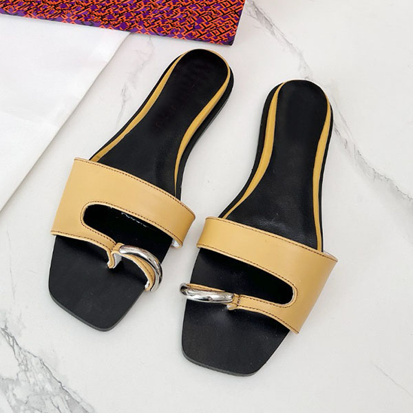 Designer Sandal Slippers Fashion Sandals Sandals Sandales Slider Slider Chaussures en cuir taille 35-43 Livraison gratuite