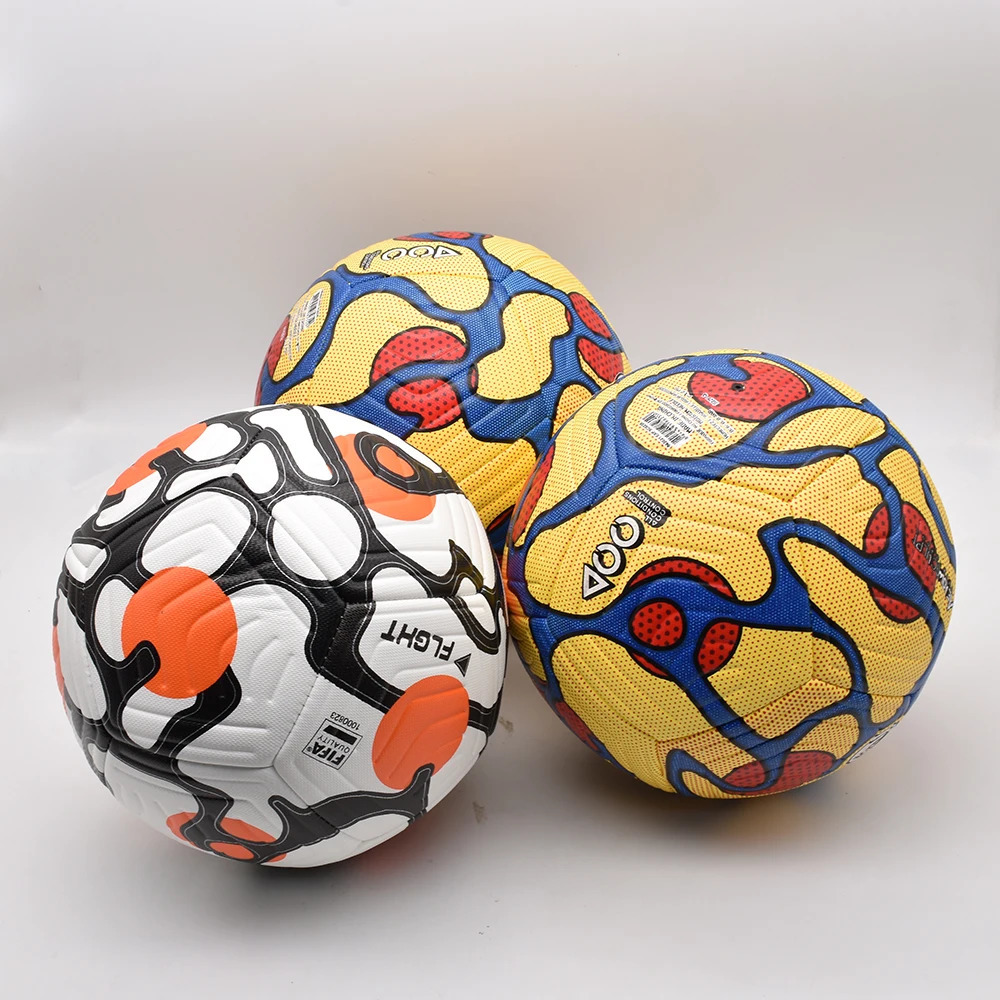 Football Soccer footy Ball Official Size 5 pu football High Quality Match Balls Training Football 250812