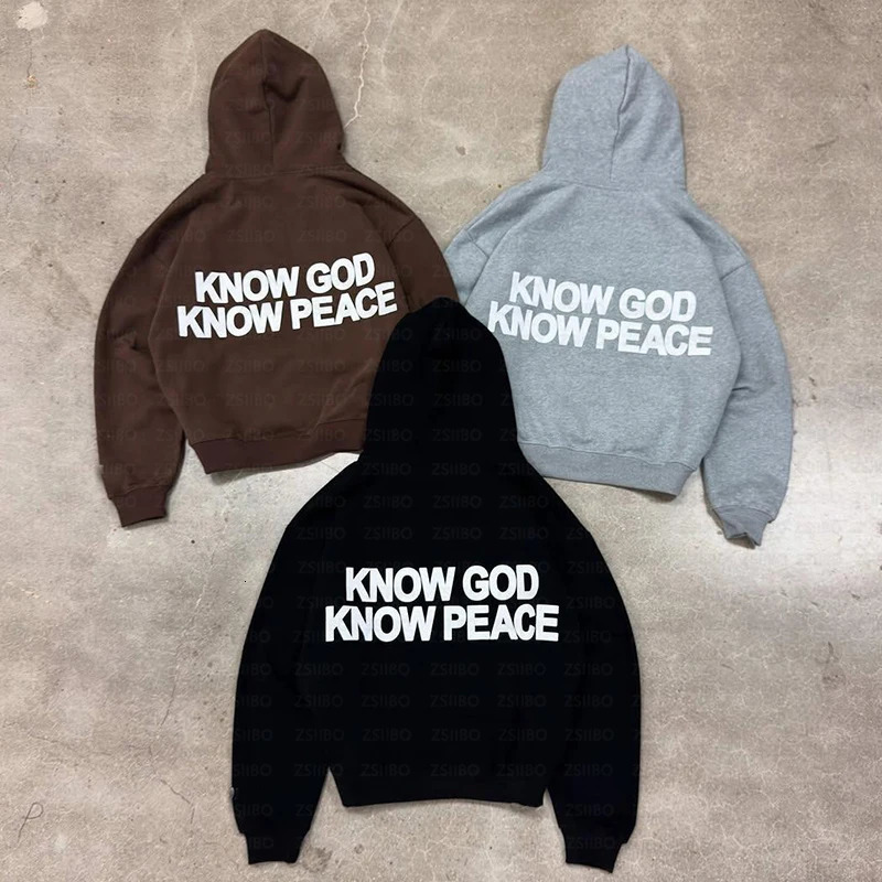 Y2K Gothic Winter Fashion Hooded Loose Casual Unisex Sweatshirt American Hip-Hop Letter Printed Simple Women Men Pullover 250815