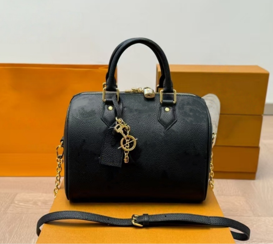 Top quality P9 Soft25 Designer Soft 25 Boho Pillow bag Genuine Leather Shoulder Bag Women Handbag Side Safety Lock Crossbody Bag Embossed Red large