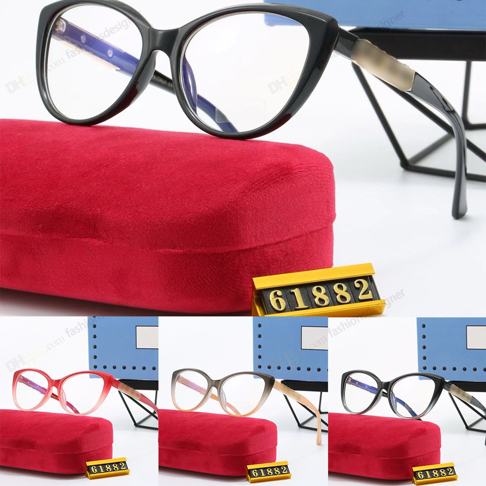 Designer sunglasses women mens sunglasses men reading glasses square optical glasses clear lens frame with golden letters causal eyeglasses black su