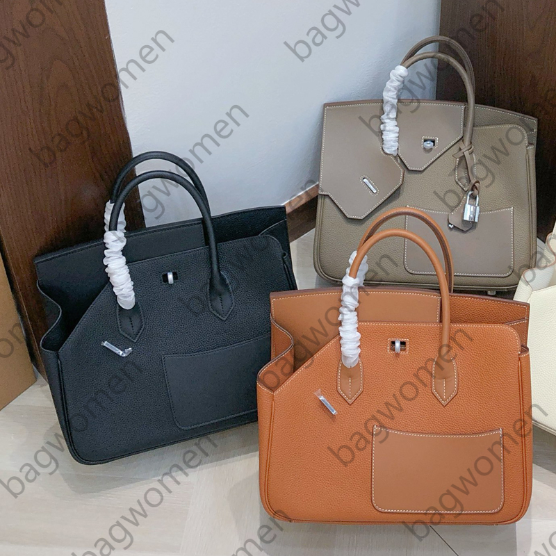 Luxury Handbag Shoulder Bag Luxe Bag Large Capacity Tote Bag Crossbody Bag Cowhide Leather Black Bag Sac De Luxe Designer Bags For Women Dhgate Plai