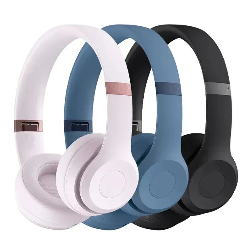 For Studio Pro Wireless Earphones solo 4 Active noise reduction Bluetooth headphones Foldable Sports Headphones-image-1101349974