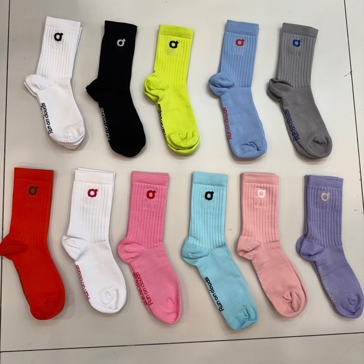 Designer Outdoor Sports Sock Letter Print Gym Running Socks Womens Stocking Yoga Socks Cotton Sweat Absorbing Long Socks Men