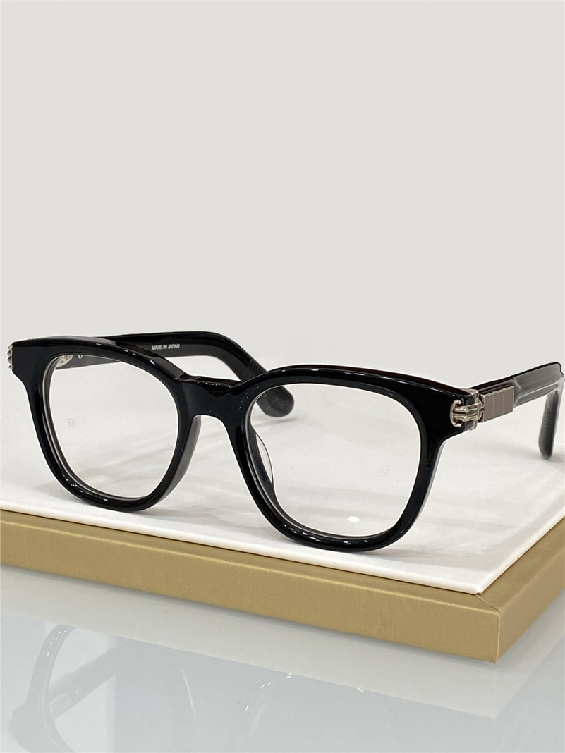 New fashion design square frame optical eyewear SMOKE SHOW retro simple and generous style high end glasses with box can do preion lenses