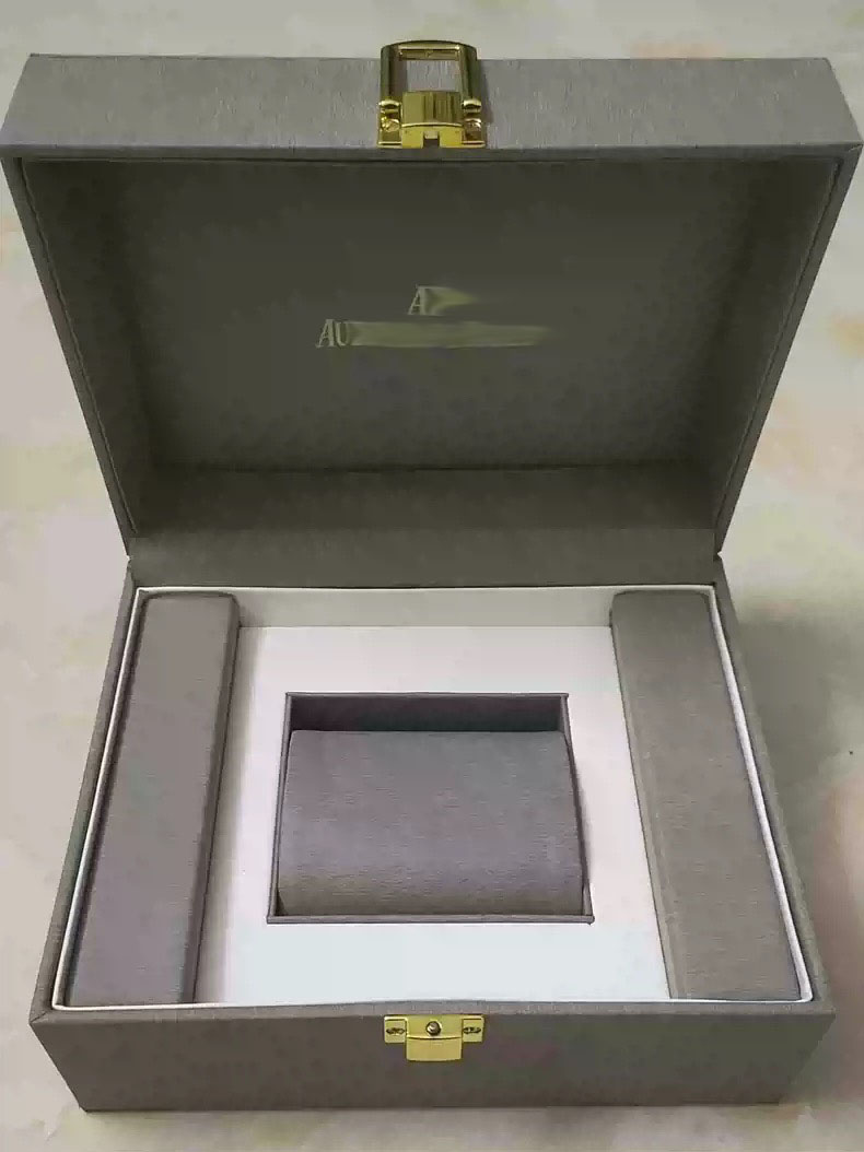 Designer Watch Boxes Gray Color Leather Watches Cases watch box watch storage box Top Quality
