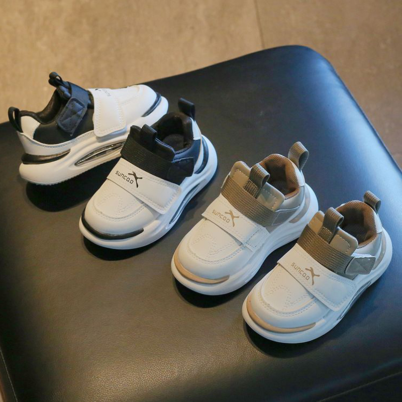 Kids Sneakers PU Leather Boys Girls Casual Shoes Non-slip Sport Footwear Children Outdoor Shoes Kidszworld Kid Toddler Shoes Sizes 21 - 30 K0167