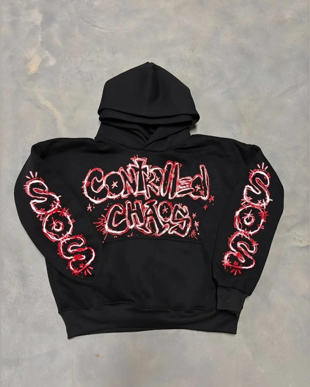 Goth Print Y2k Top Streetwear Hoodie Men Clothes Street Harajuku Hip Hop Sweatshirt Hoodies Casual Loose Tracksuit Men Clothes 250818