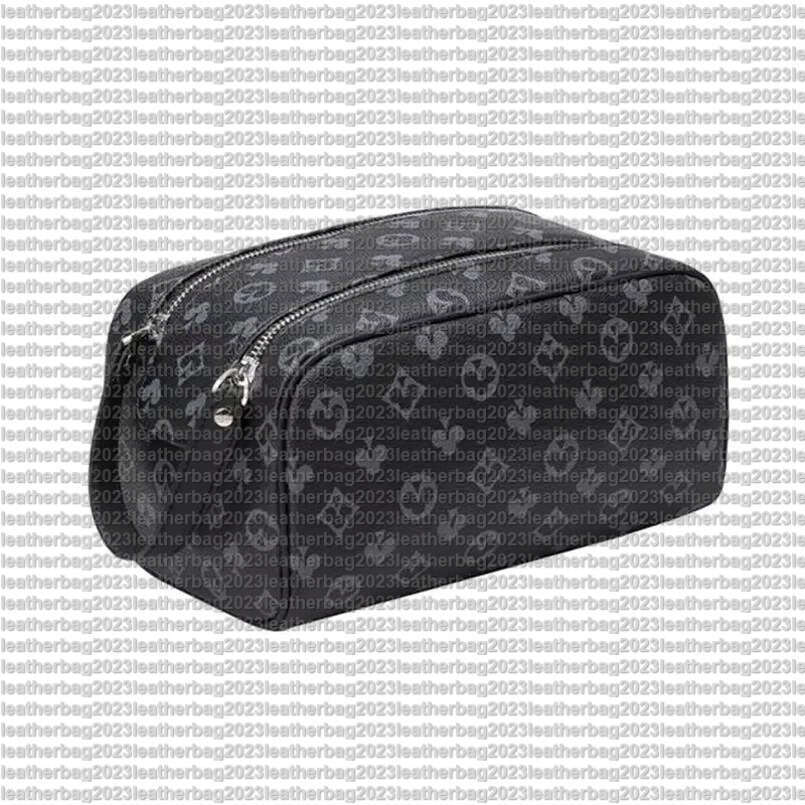 Designers Cases Makeup Bags Purse Men Travelling Toilet Wallet Women WashBag Large Capacity Cosmetic Bag Leather Waterproof Make up Handbags With