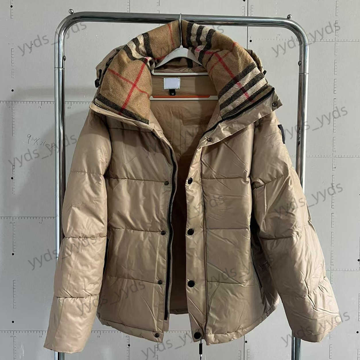Designer Femmes Veste d'hiver Parkas PARKAS PUCHER LOCKWELL VESTS Veste chaude avec des slves amovibles Lettre de luxe Plaid T250820
