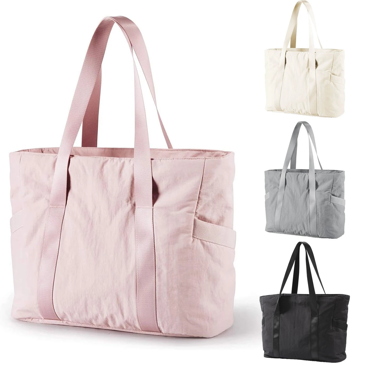 Multifunctional fitness tote bag womens yoga bag with yoga mat strap sports travel and work commuting bag 250814