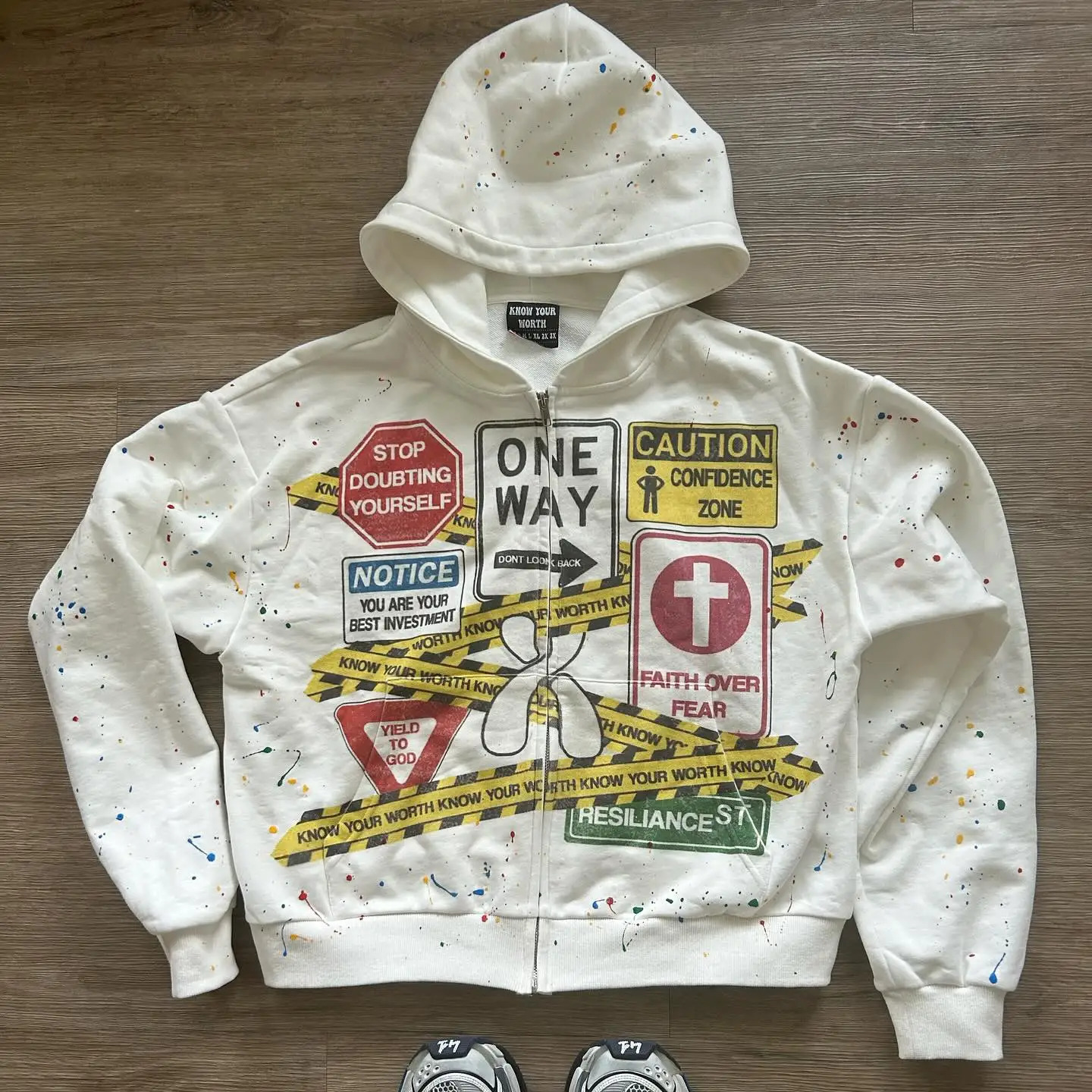 Streetwear Rock Hoodie Y2K Mens Clothing Harajuku Hip Hop Lettering Graphic Print Oversized Hoodie Sweatshirt Casual Jacket 250818BJ