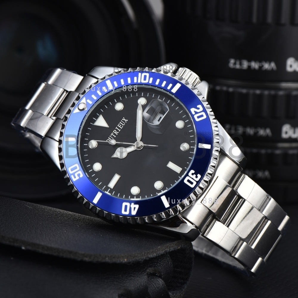 Business 2026 Quartz Wristwatch Luxury Watches for Men Automatic Date Steel Strap Daily Popular Designer Hot Sale Watch Cool Male Clocks for Gift Wh