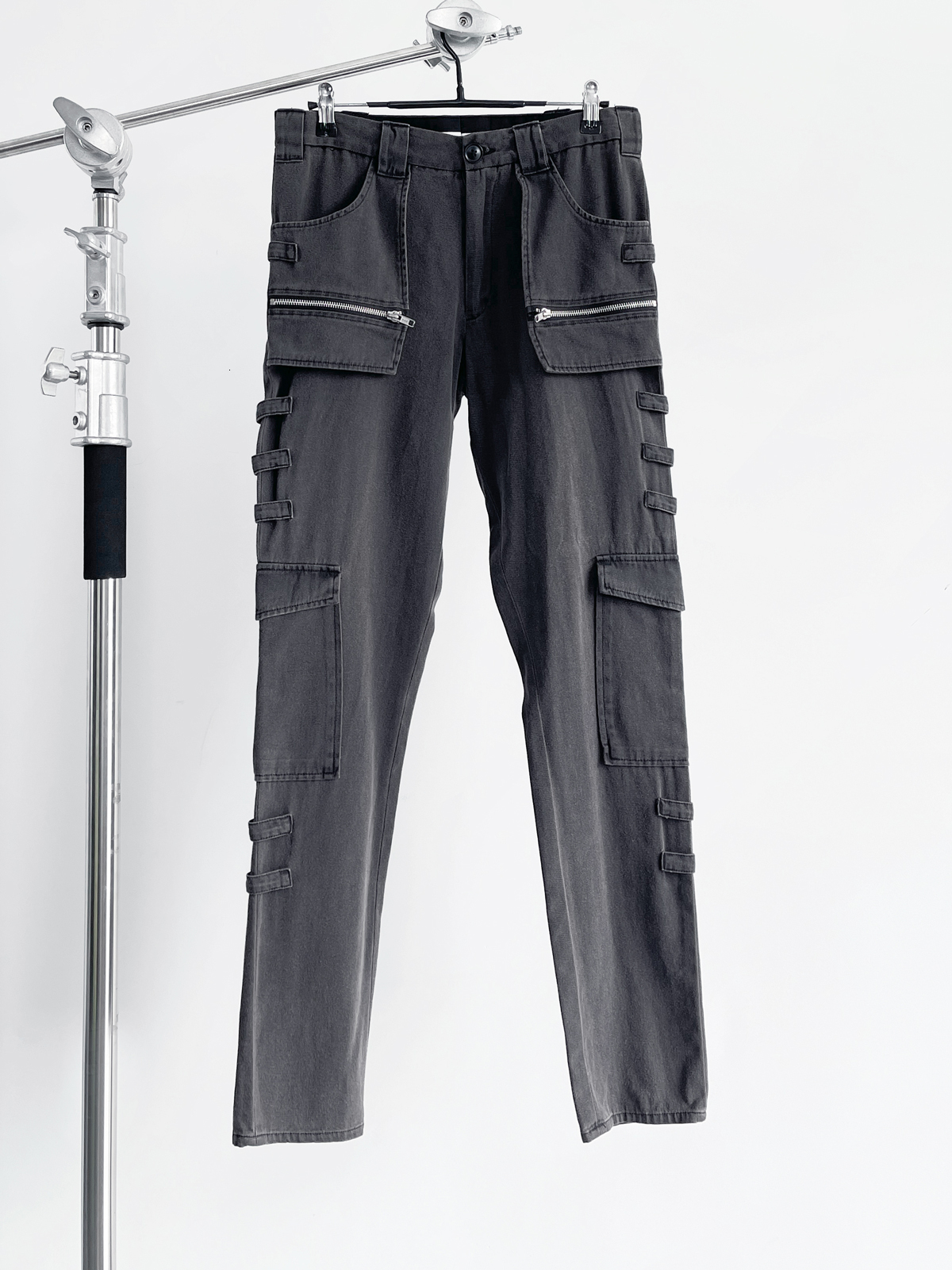 Men's Jeans RAF SIMONS 98AW ARCHIVE Washed Vintage Patchwork Slim Fit Casual Pants