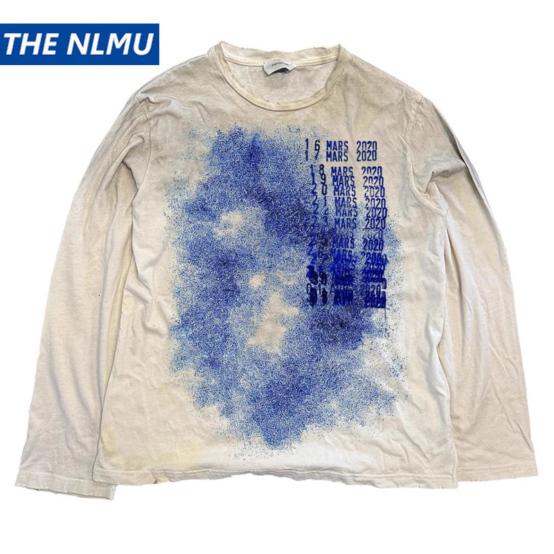 Punk Music Festival Long Sleeve T-shirt 2025 Vintage Washed T-shirts Loose Casual Tee Tops Unisex Retro Tshirts Y2K 250818