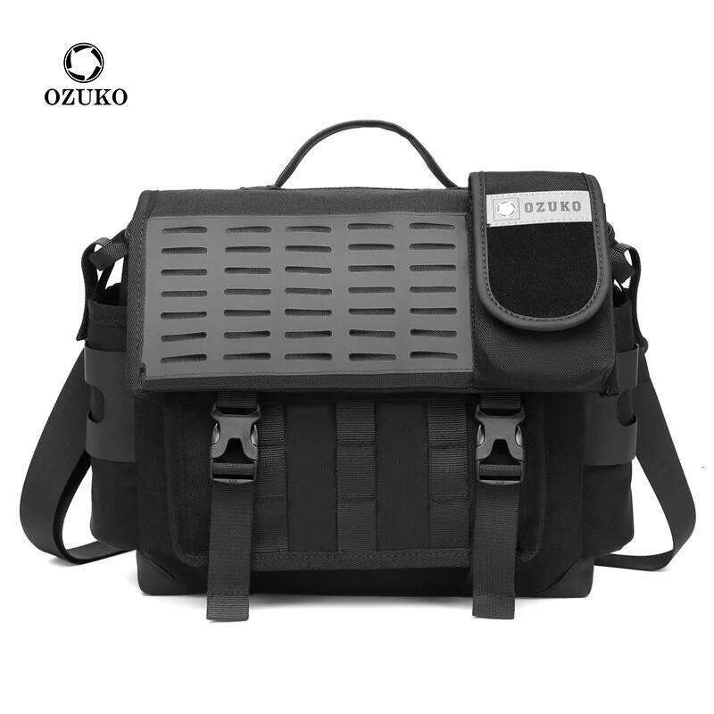 Designer Luxury Shoulder Fashion Outdoor Multifunctional Messenger Bag Men Large Capacity Travel Waterproof Postman Bag