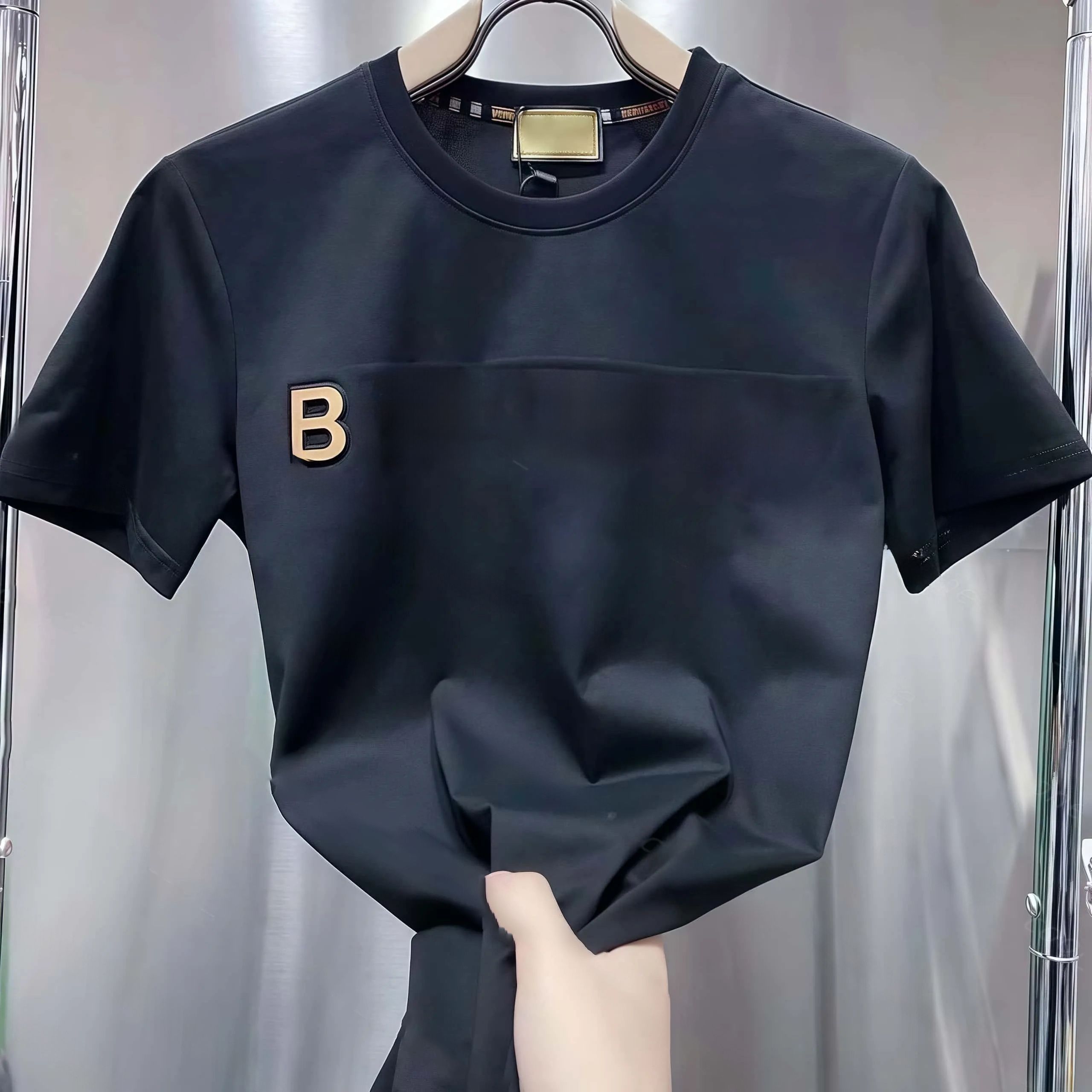 Men's T-shirt Designer T-shirt Casual Men's and Women's T-shirt Alphabet print short sleeve luxury hip hop clothing-image-848383104