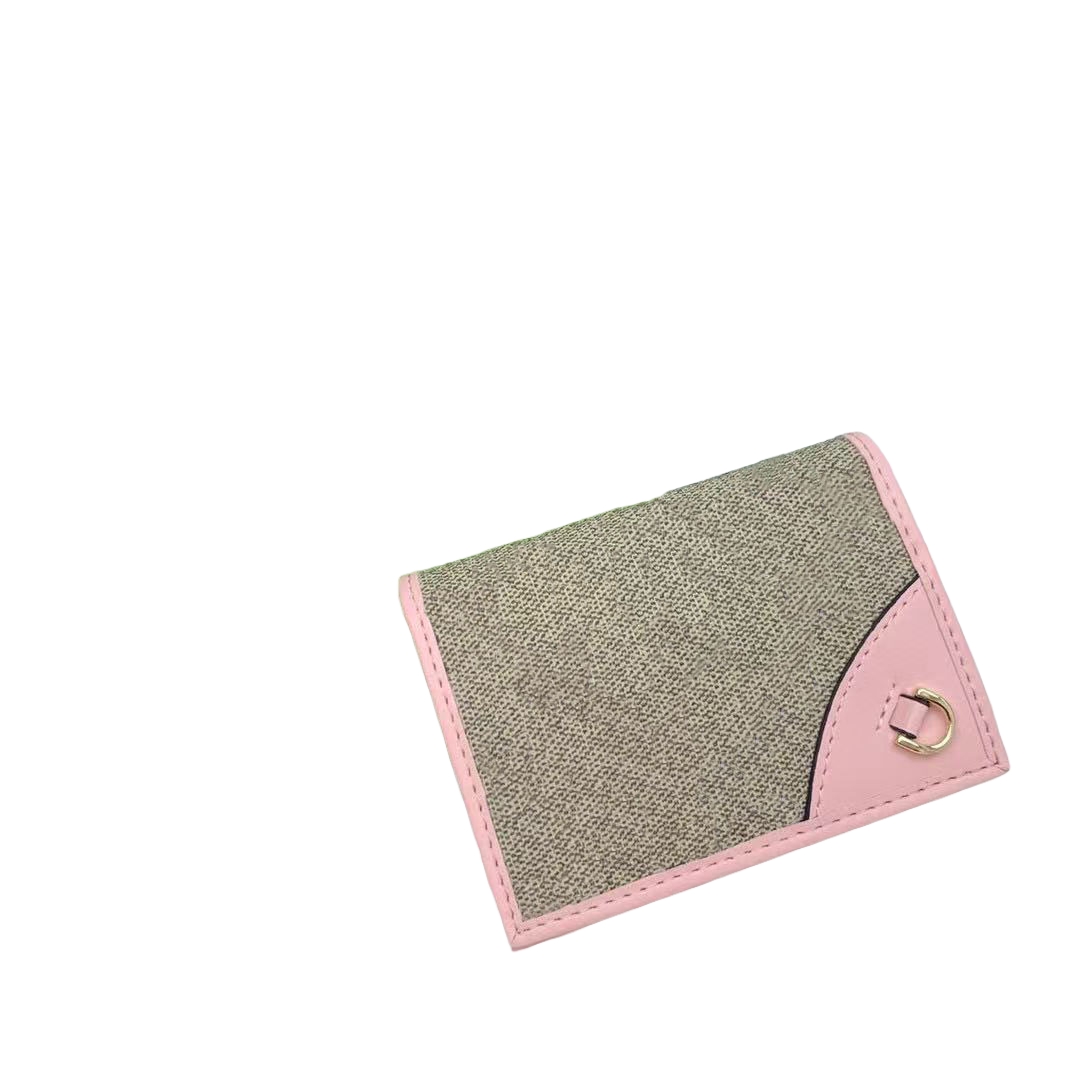 Luxury designer wallet, fashion cowhide wallet, women's classic wallet, credit card coin wallet, with dustproof bag and box.