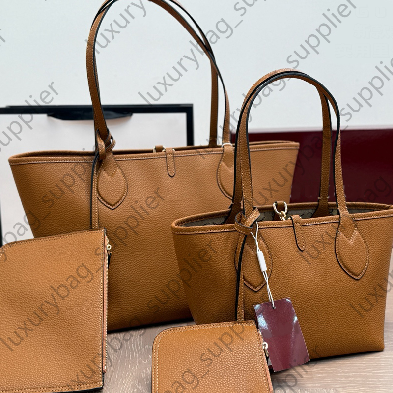 Tote Bag Luxury Handbag Wallet Shoulder Bag Large Capacity Bag Cowhide Leather Black Bag Sac De Luxe Designer Bags For Women Dhgate Handbags Brown B