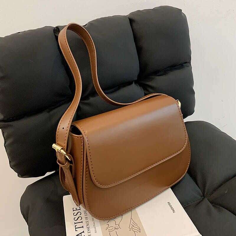Women's Bags High-end Sense Niche Texture Retro Small Bag 2023 New Messenger versatile fashion small square bag