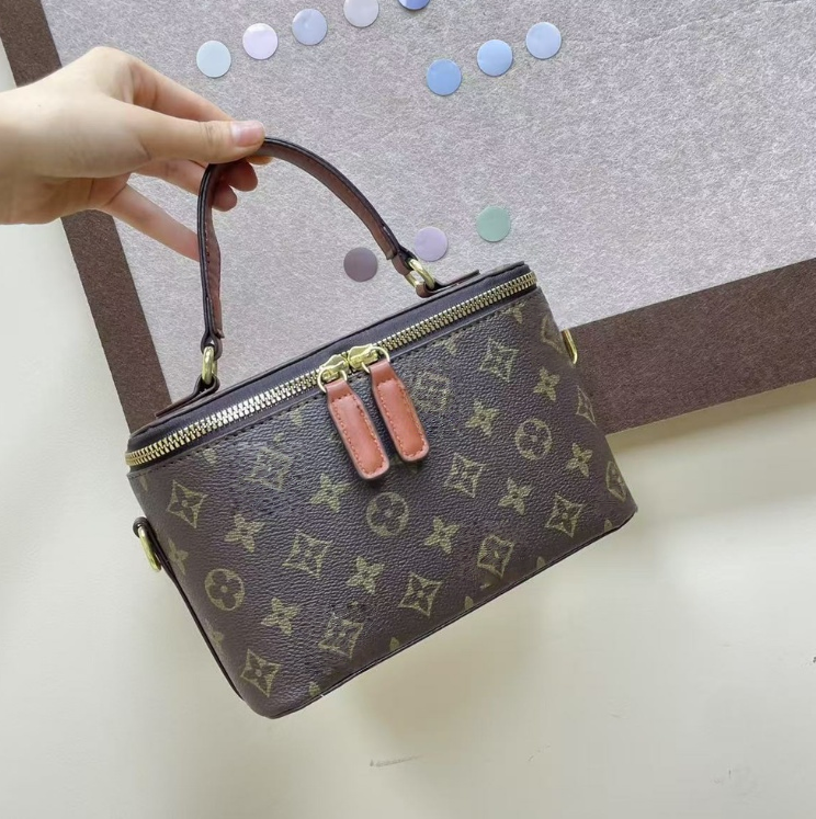 Hommes Bag de maquillage à fermeture éclair à double fermeture éclair