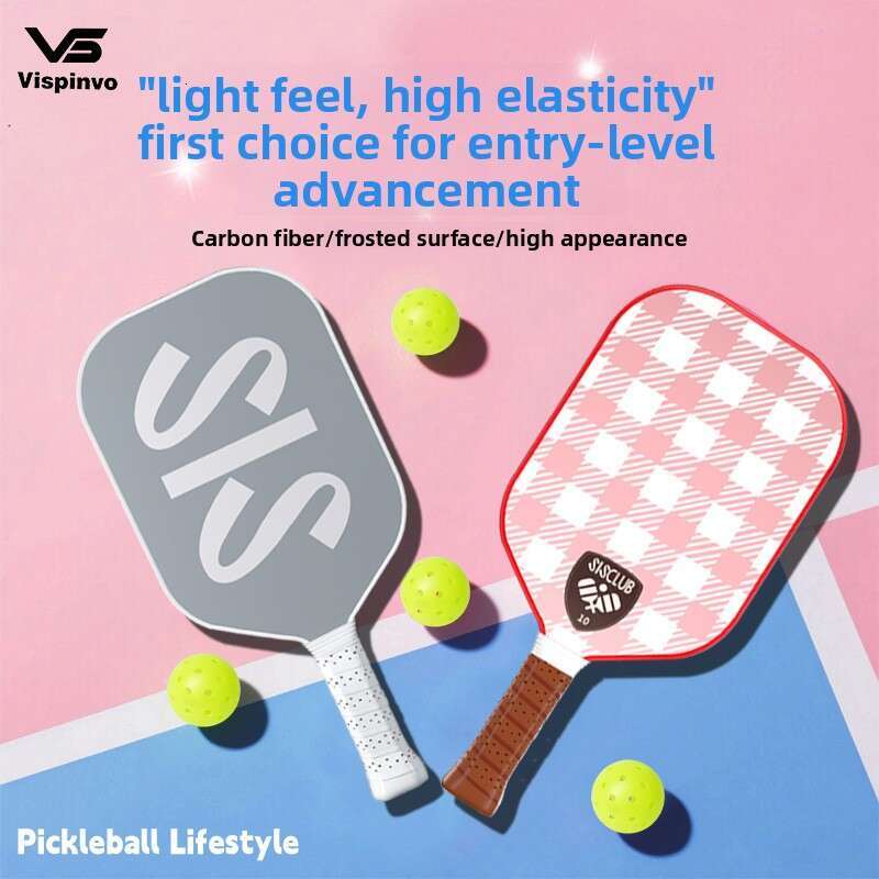 T700 Carbon Fiber Matte Pickleball Racket Full Set For Couples