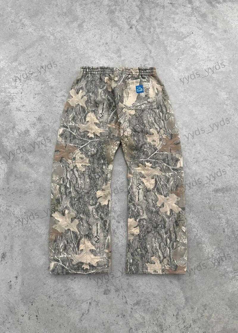 Mens Pants Y2K Jeans Hip Hop Trendy Brand Camouflage Pattern Baggy Denim Women Clothing Unisex Casual Camo Trousers Strtwear T250820