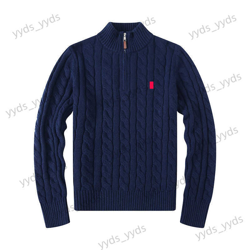 Mens Designer Hoodie Polo Sweater Flce Shirts Woman Knitted Thick Half Zipper High Neck c Knit Knitting Hoody Hooded Sweatshirt Jumpers Cotton Sweat