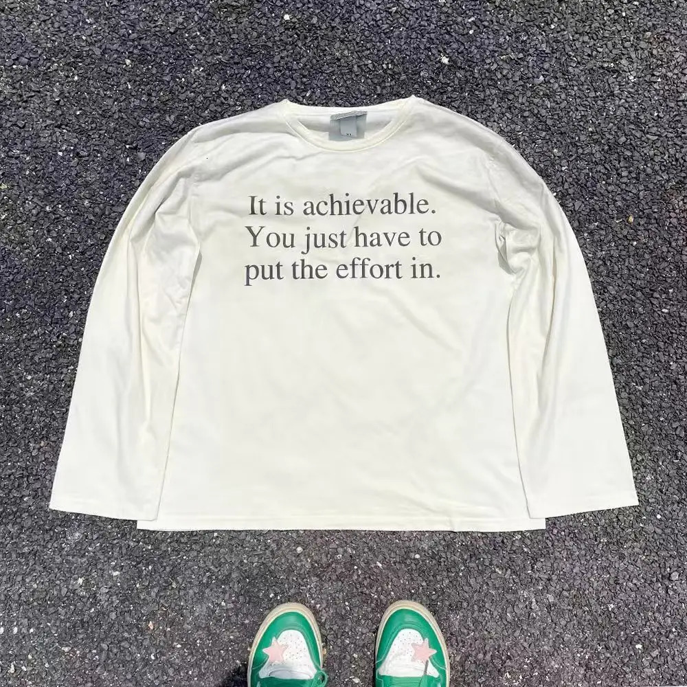 Oversized Mens Clothing Streetwear Letter Print Autumn Hip Hop Korean Long Sleeve Y2k Tops Tee Cotton Graphic Unisex Tshirt 250818