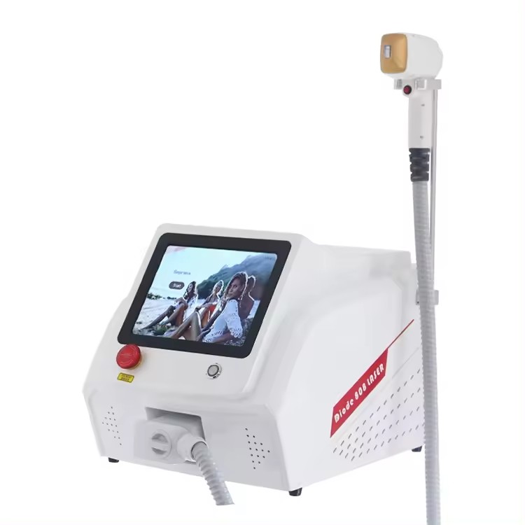 Professional Painless Ice Titanium Permanent 755nm 808nm 1064nm Diode Laser Hair Removal Machine