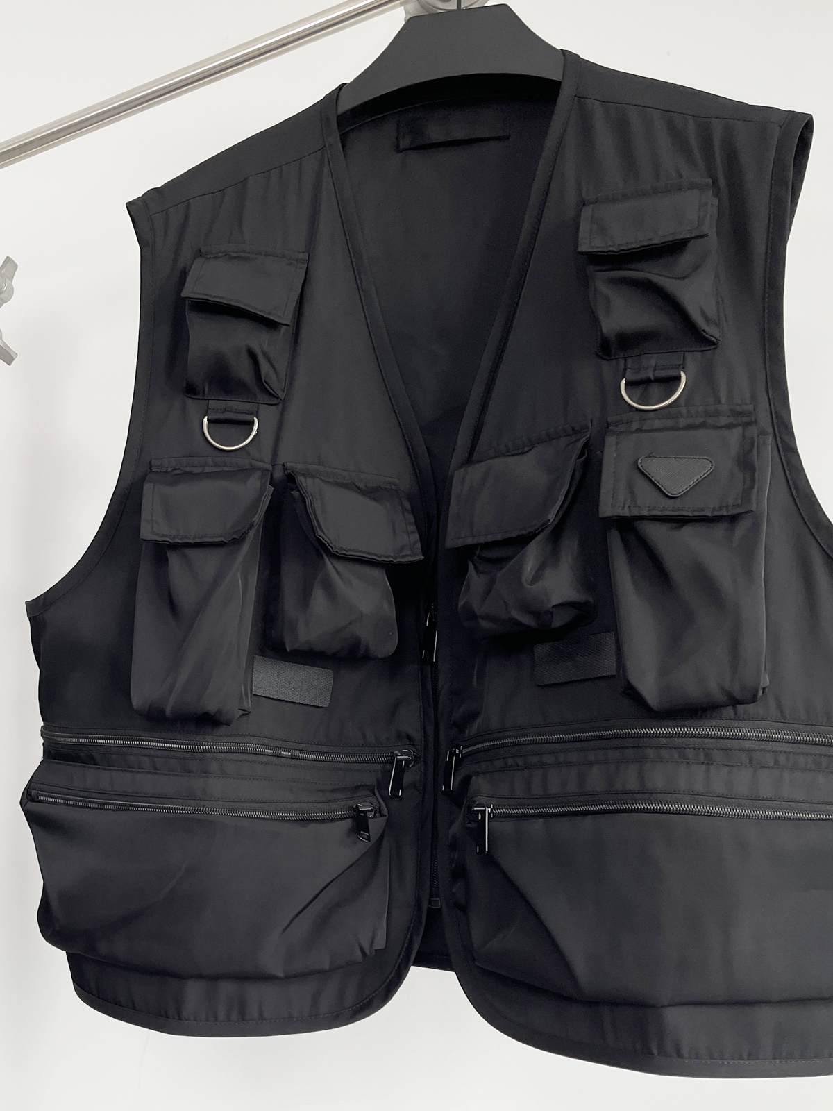 Men's Vests RAF SIMONS American Workwear Functional Style Casual Personality Loose Tactical Vest Tank Top