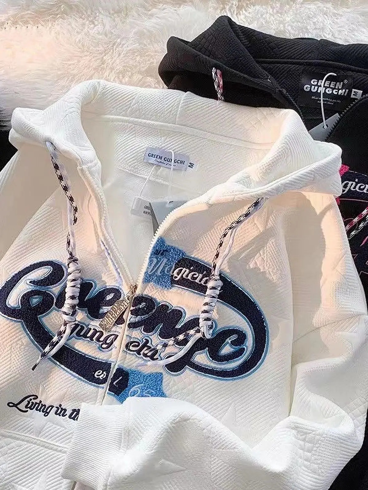 Oversized Hoodies Y2k Men Streetwear Spring Autumn knited jackets Embroidery Women Sweatshirt y2k Hoodies Kakazzy Cardigan 250818BJ