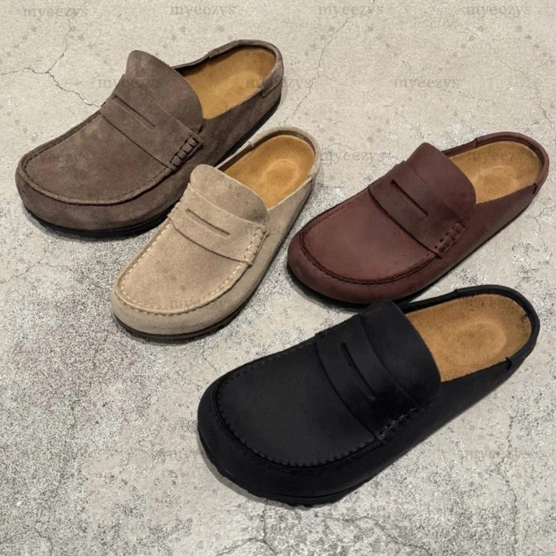 Designer Naples Slippers Wrapped Clogs loafers Sandals Clog Cork Flat High Quality Fashion Winter Summer Shoes Leather Slide Beach Women Men y7qG#