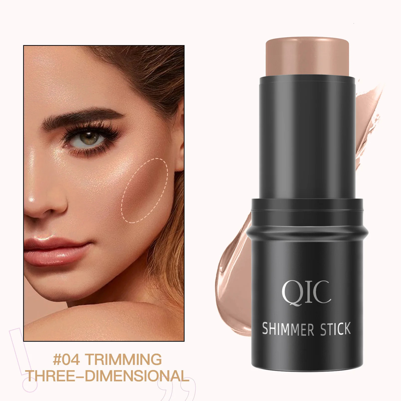 Creamy Highlighter Stick Bronzer Contour Glitter Shimmer Powder Blush For Face Makeup Cosmetics 250811