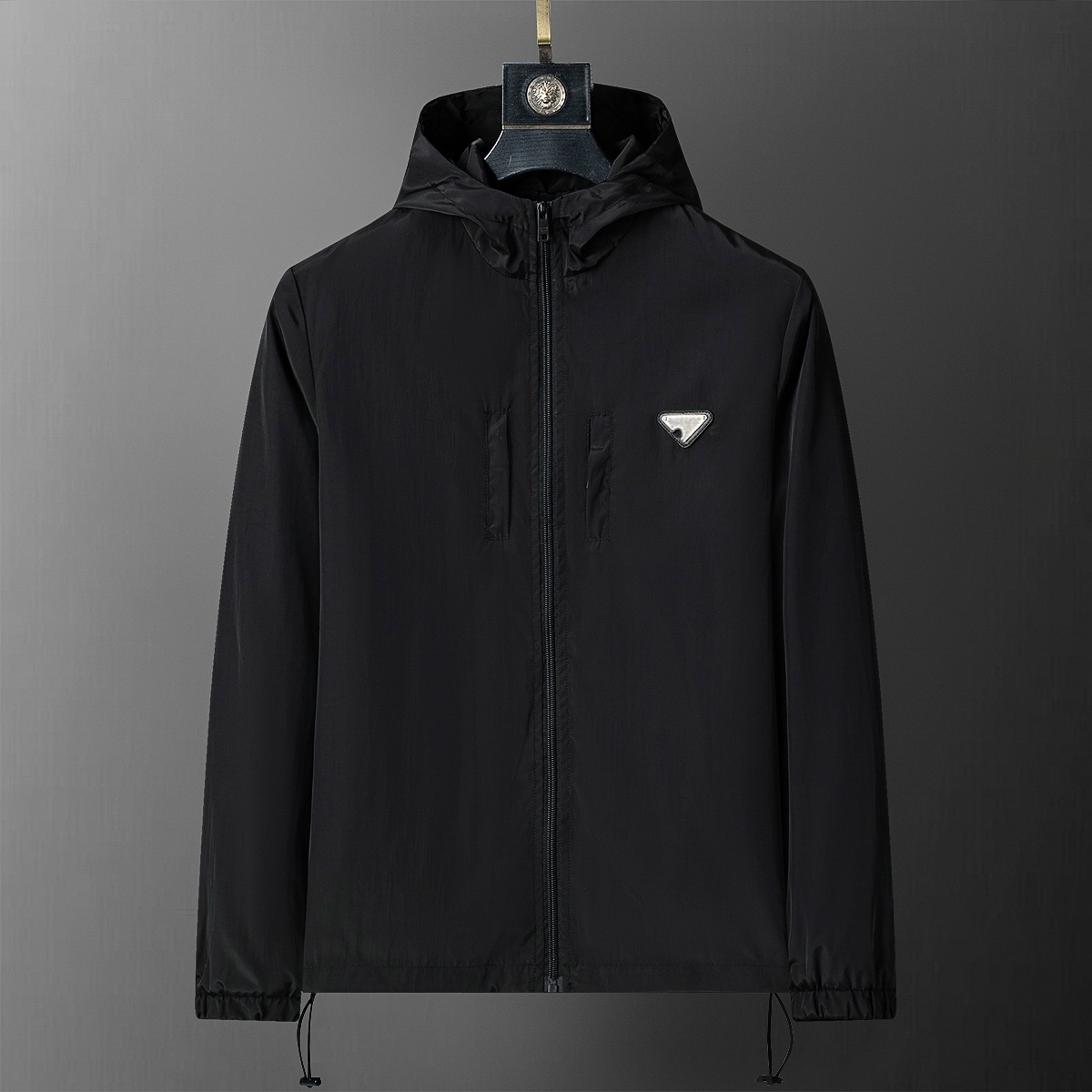 Men's jackets waterproof jacket outdoor casual designer brand men's Outerwear windbreaker hooded printed logo fashionable men's jacke