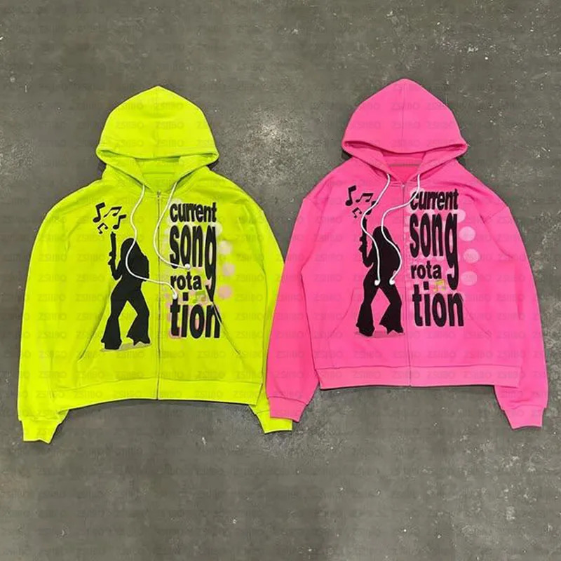 Gothic Retro Funny Letter Print Hip Hop Hoodie Mens Clothing Y2k Harajuku Vintage Long Sleeves Loose Hoodies Women Sweatshirts 250819