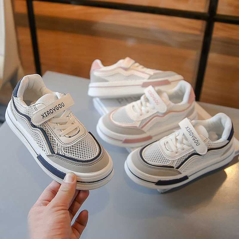 Kids Board Shoes Girl's Sneakers Fashion Hook Student Shoes Boys Sport Running Shoes Walkfashion Autumn New Toddler Casual Shoes Size 26 - 37 W