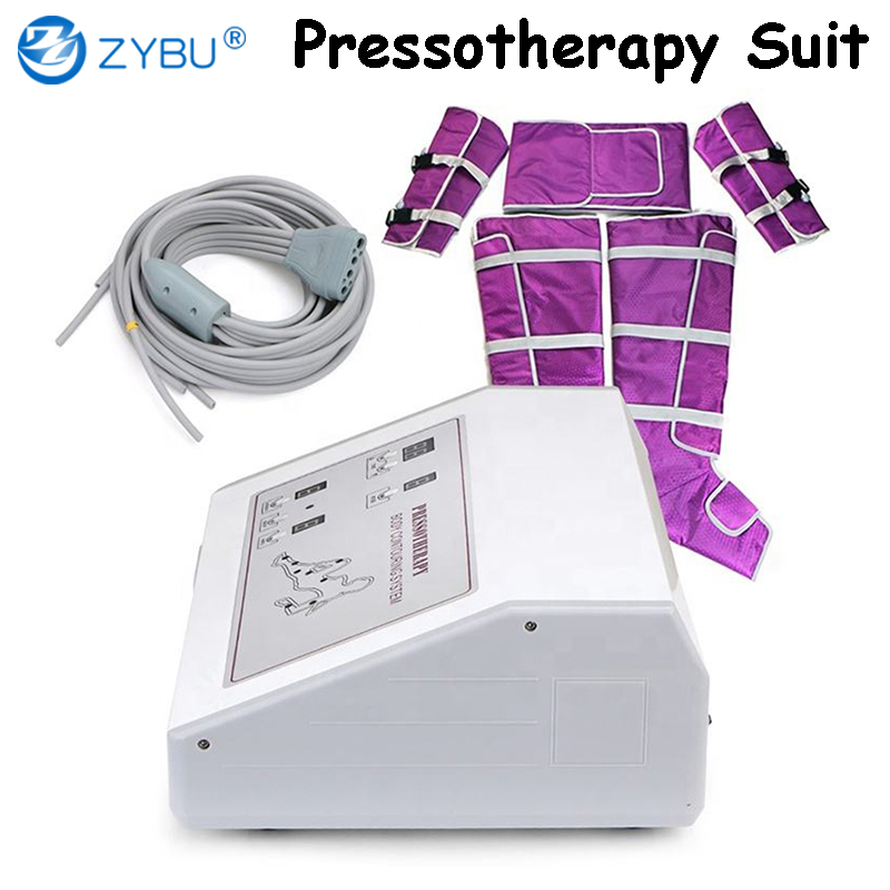 Air Wave Pressure Lymphatic Drainage Vacuum Therapy Pressotherapy Machine Muscle Relax Leg Waist Body Massage Air Compression Slimming Suit