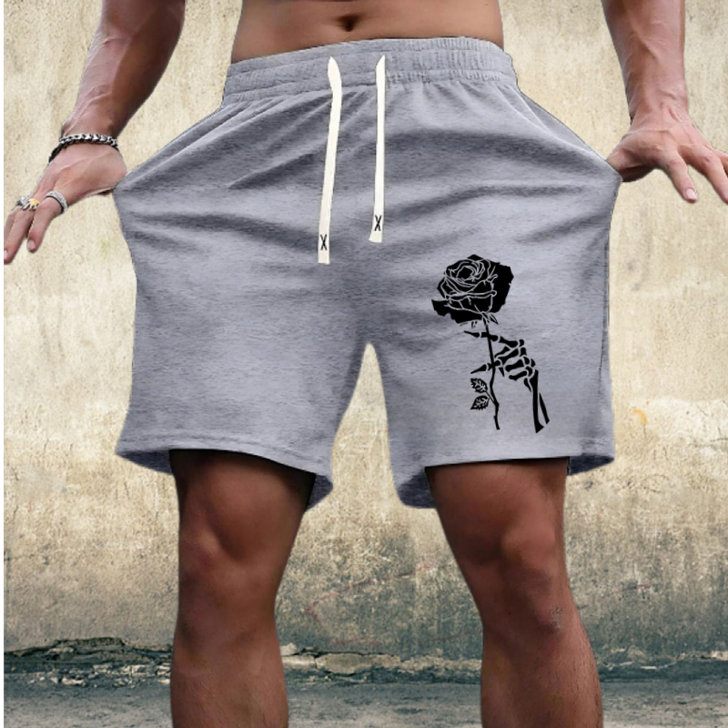 Summer en gros personnalisation personnalisable de grande taille pour hommes décontractés élastiques décontractés shorts tricus mi-jumeaux pantal