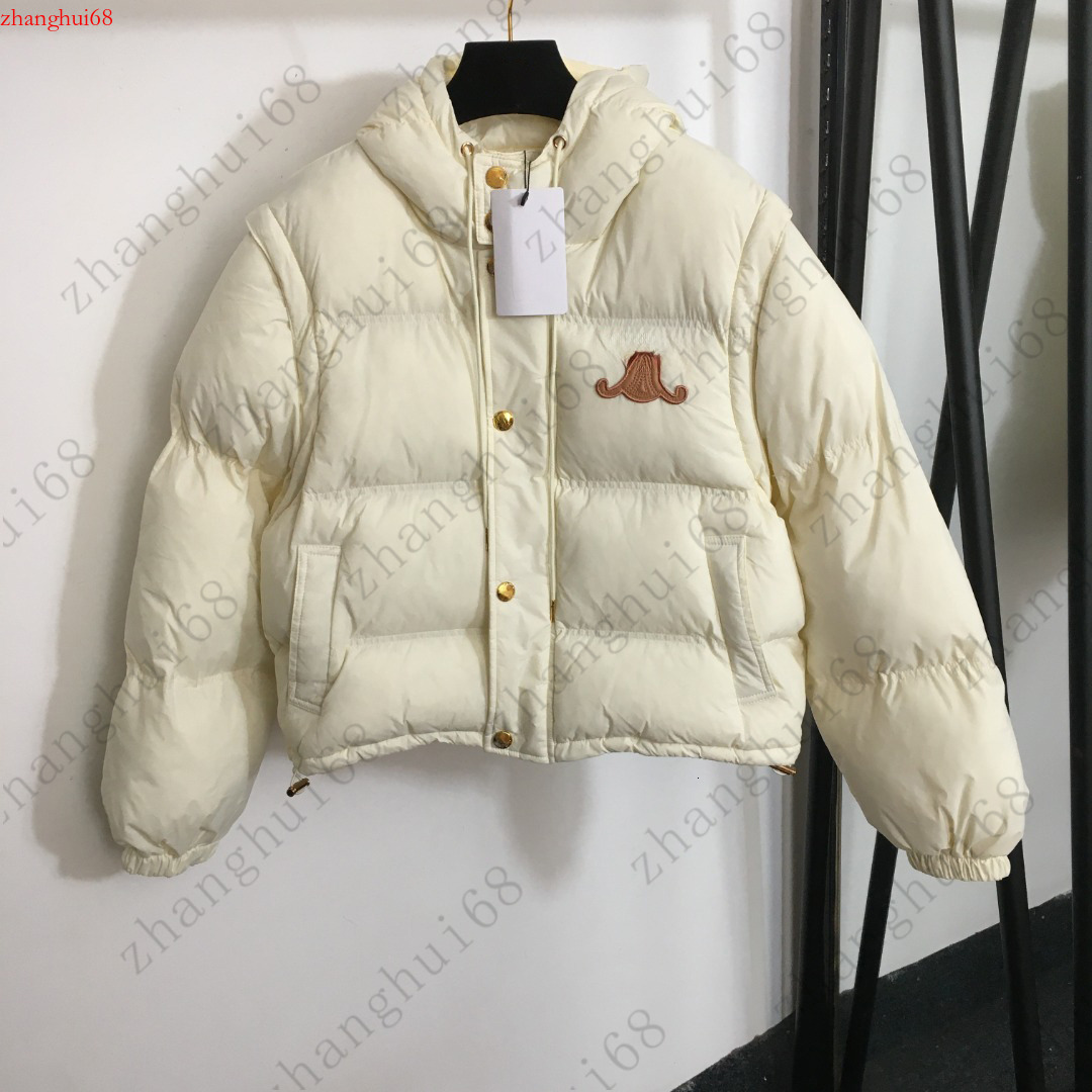 Women's Down Jacket Designer Design Classic Hooded Loose Puffer Jacket Back-to-School Season Pre-Sale New Letter Print New Warm Windproof Wo